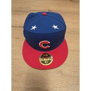 New Era Chicago Cubs 59FIFTY 2025 MLB All Star Game Atlanta Fitted Hat 6 7/8